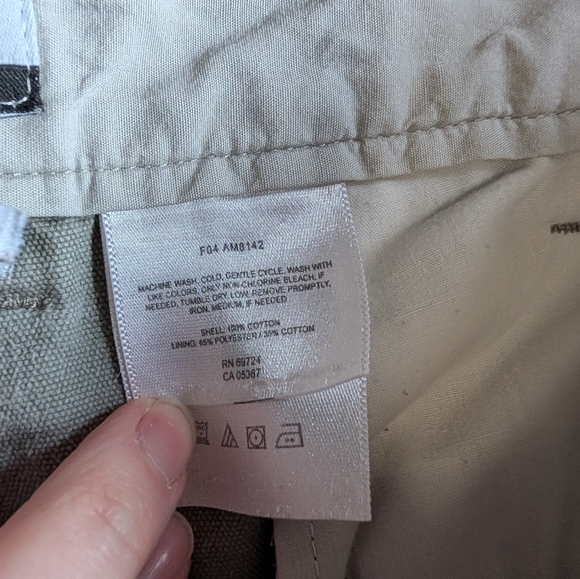 Men's Columbia Gray Cargo Style Utility Pants Size 38 - Picture 3 of 4